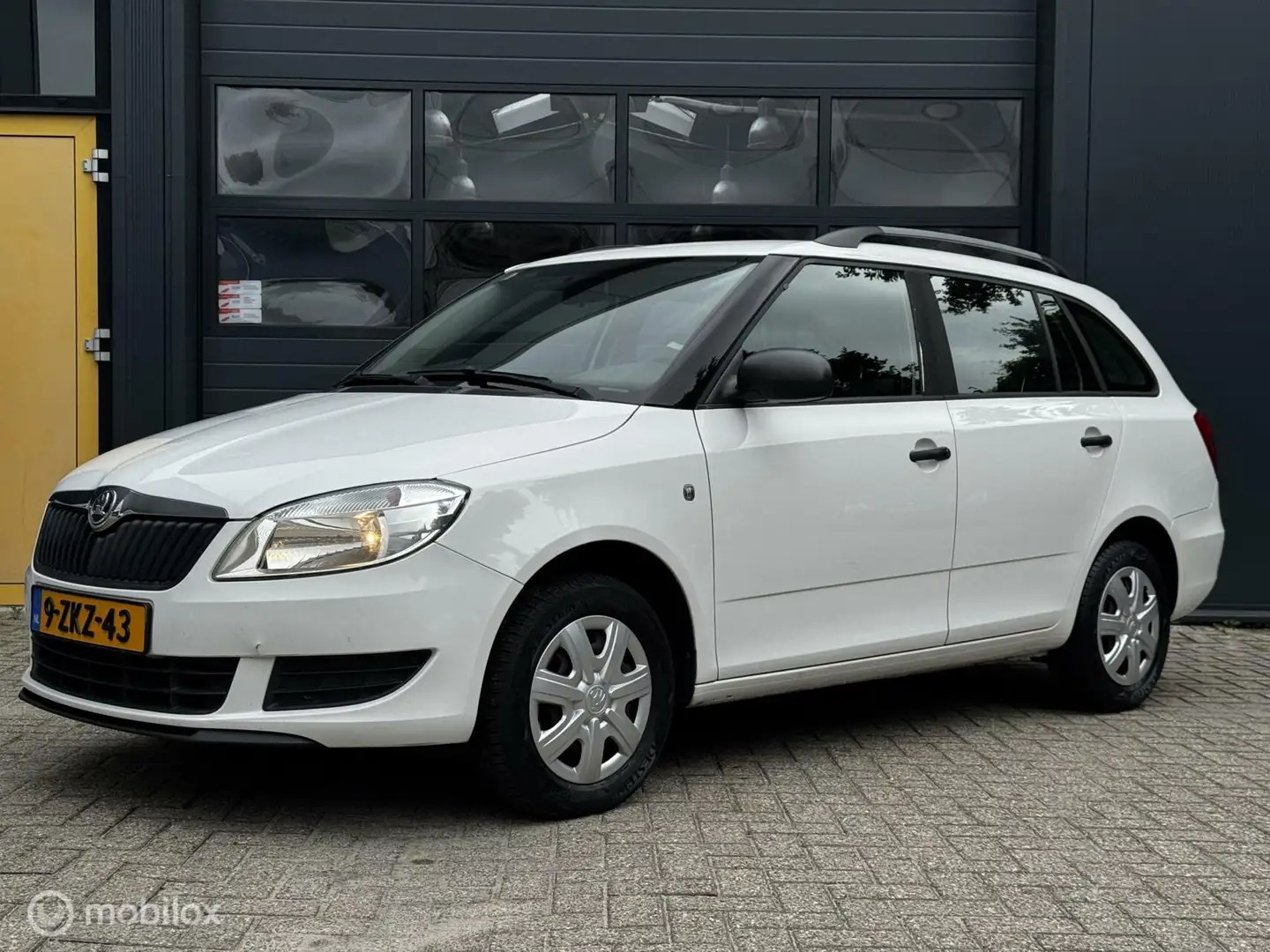 Skoda Fabia Combi 1.2 Go, Airco, trekhaak, ruim Blanco - 2
