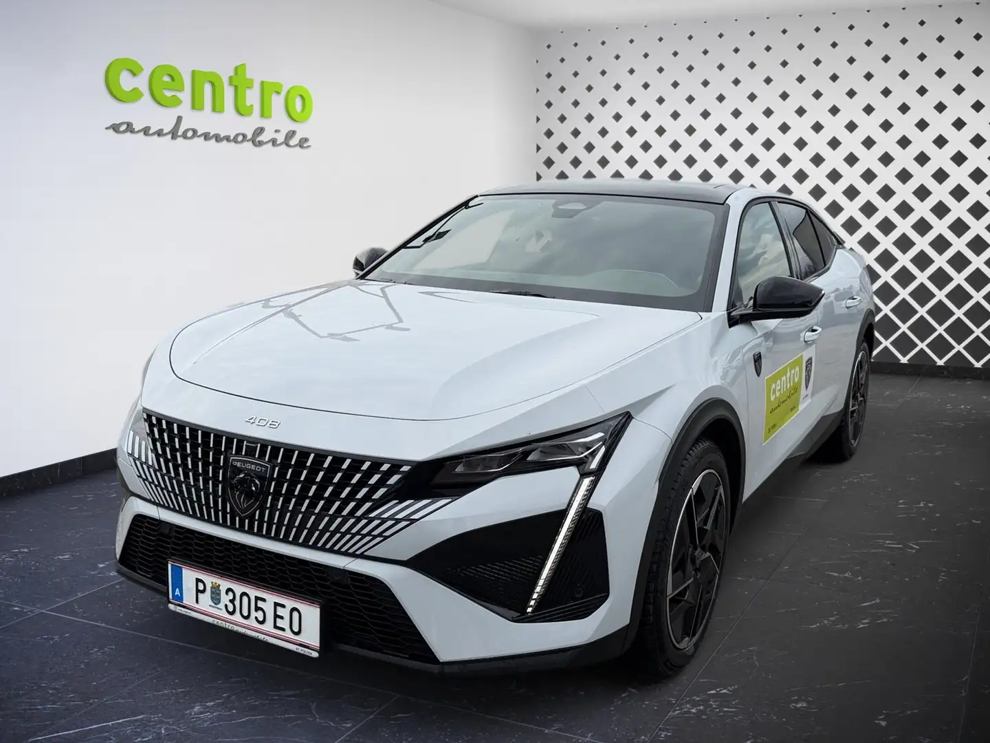 Peugeot 408 Hybrid 145 GT Focal, Schiebedach Weiß - 1