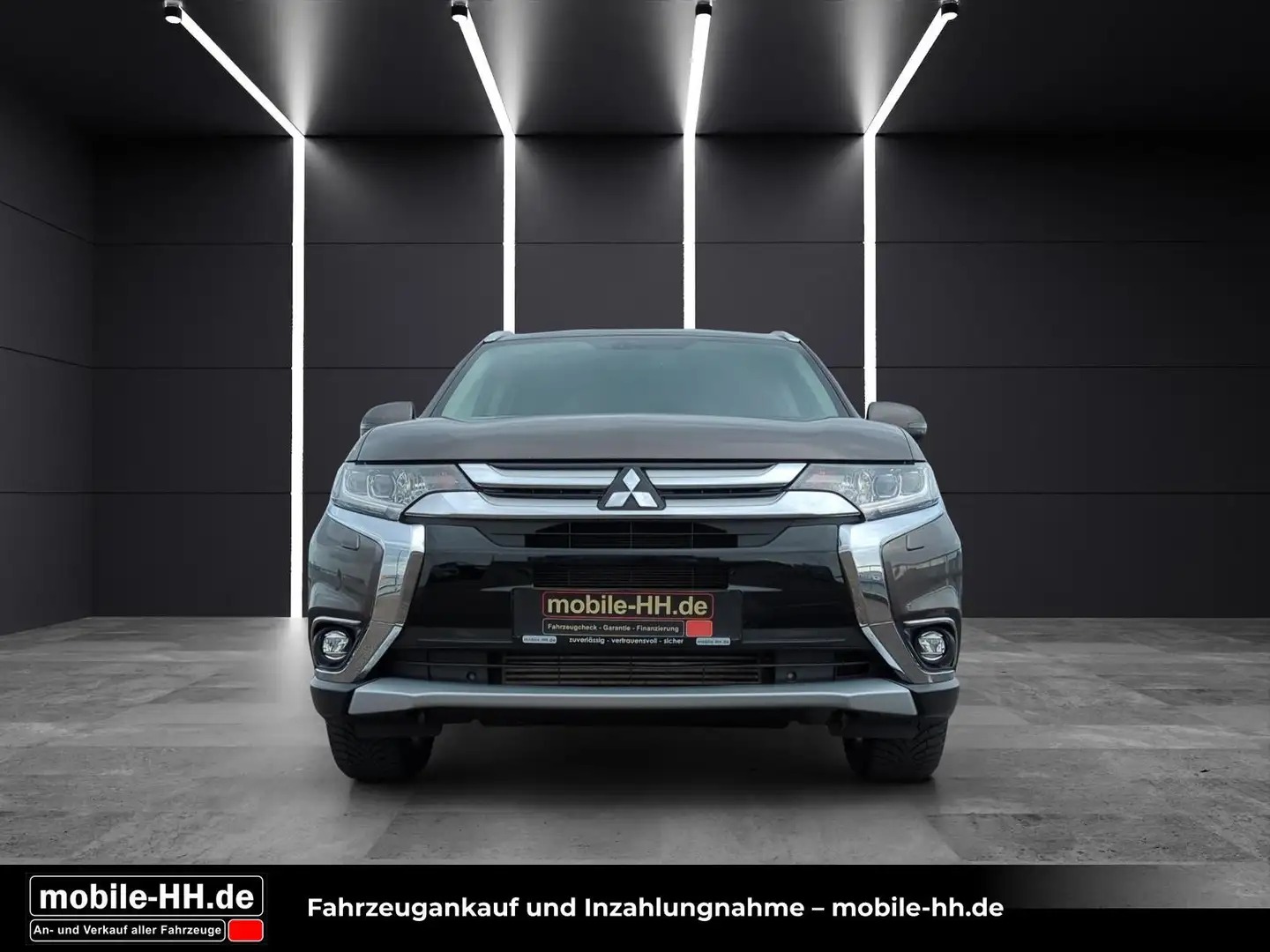 Mitsubishi Outlander Top 4WD*SD*LEDER*XENON*AHK*7SITZER* Marrón - 2
