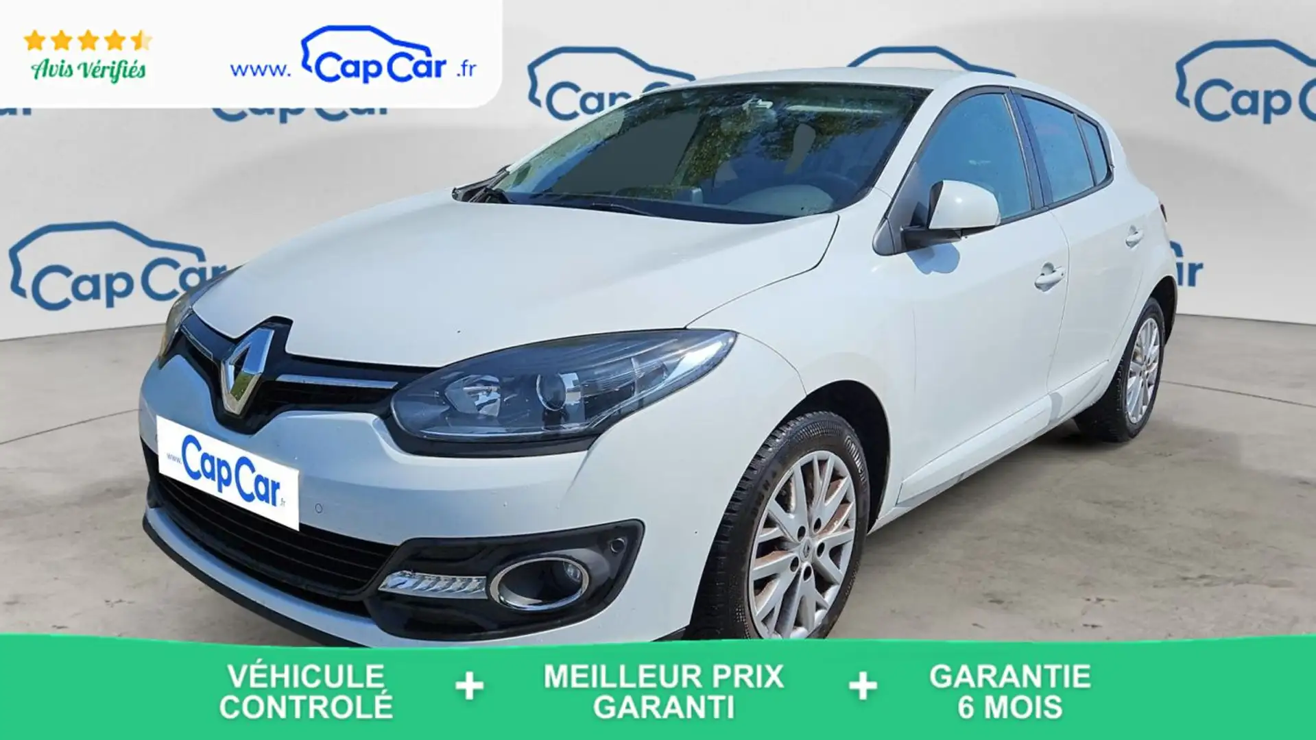 Renault Megane III 1.6 Dci 130 Zen Blanc - 1