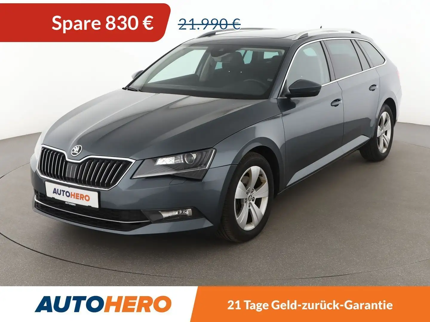 Skoda Superb 2.0 TDI Style Aut.*NAVI*ACC*CAM*BI-XENON*SHZ*PDC* Grau - 1