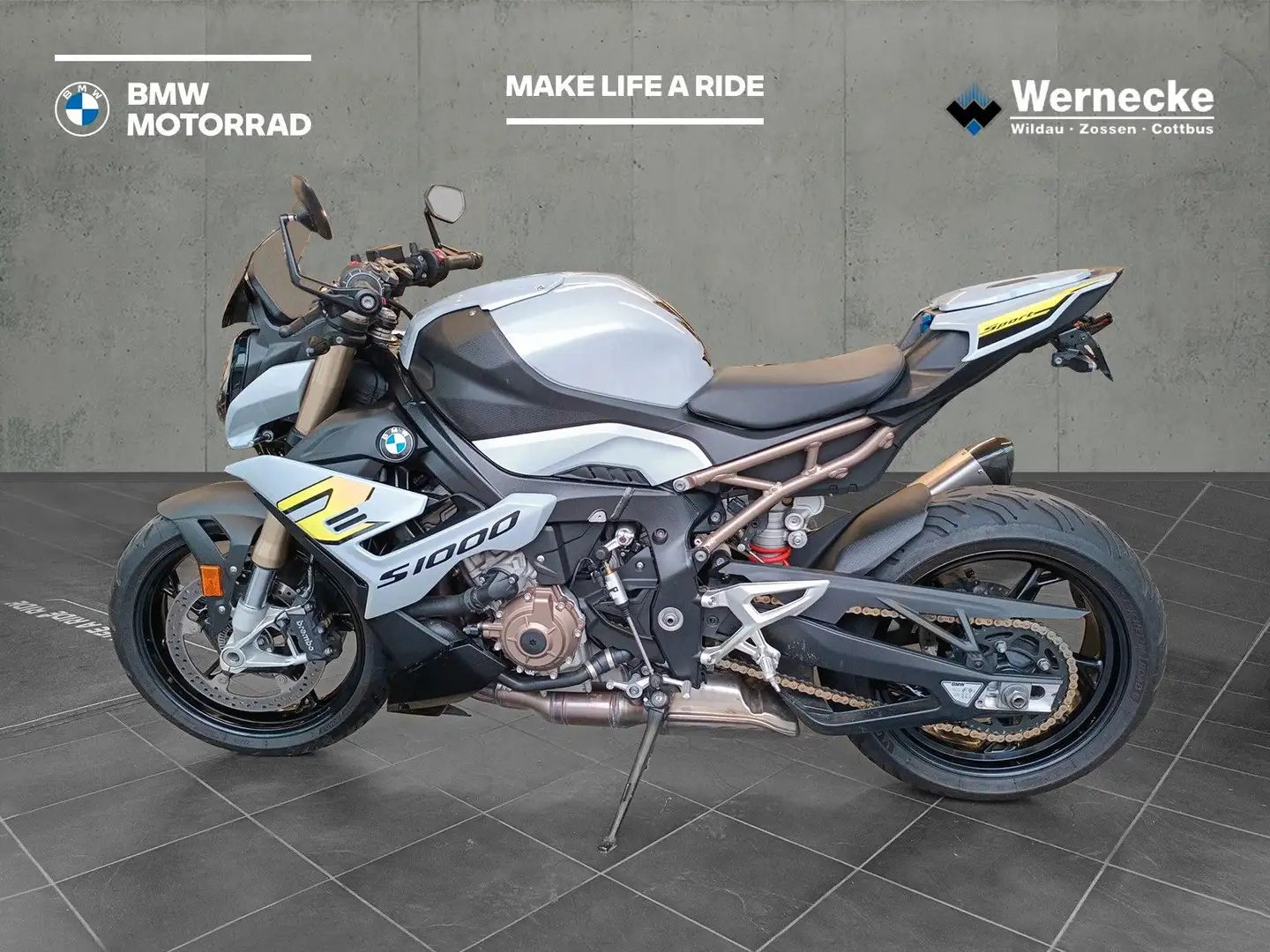 BMW S 1000 R Style Sport Argento - 2