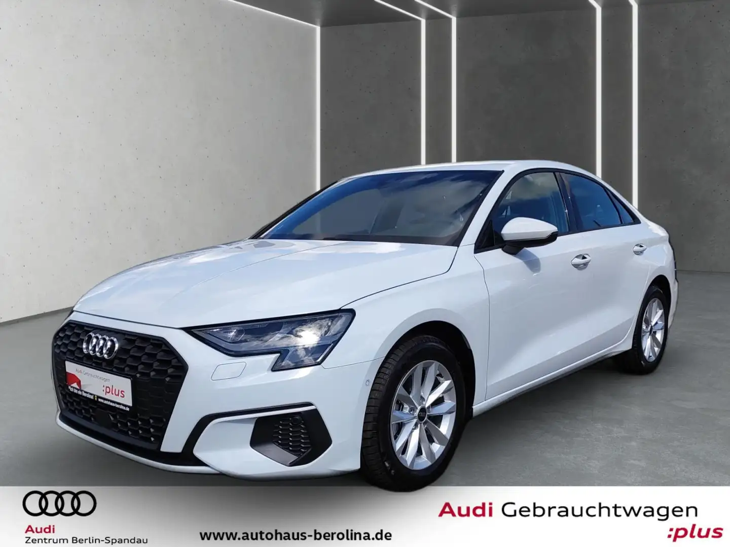 Audi A3 A3 Lim. 30 TFSI S tronic *ACC*NAV+*Virt.C*SHZ* Blanc - 2