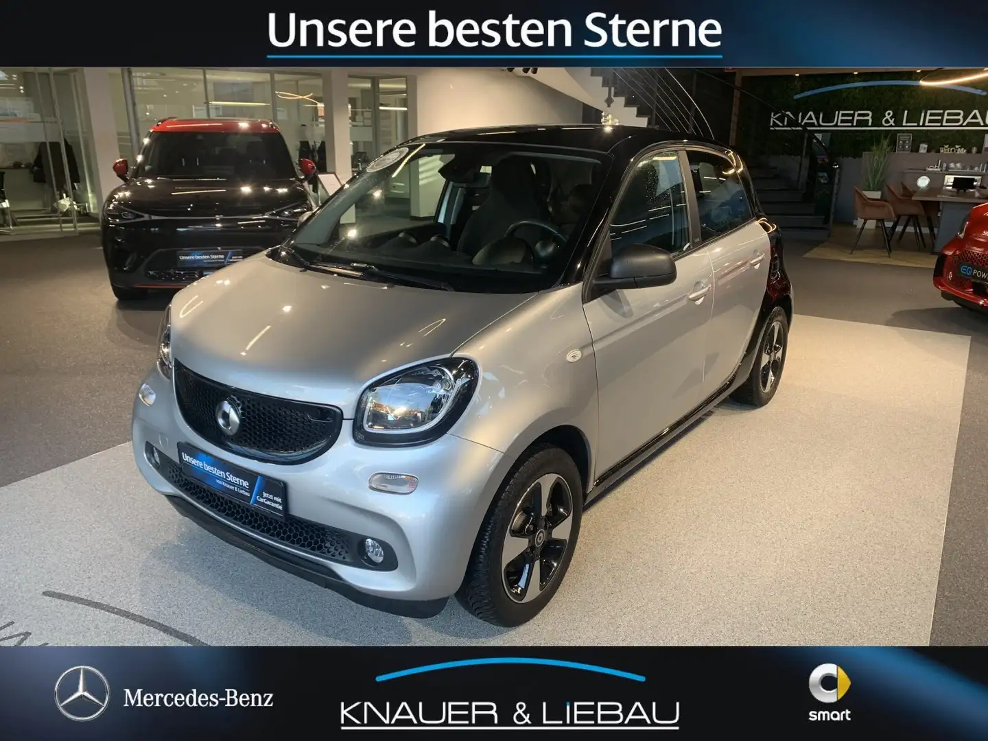 smart forFour smart forfour 66 kW turbo twinamic Pano*LED&SEN. Silber - 2