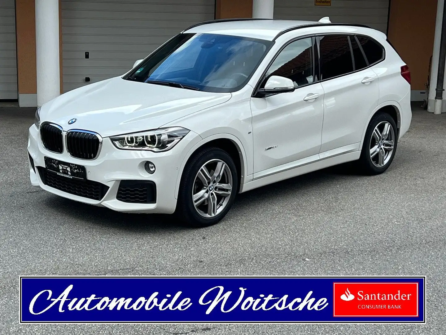 BMW X1 xDrive 18d M Sport LED|NAVI|AHK Blanc - 1