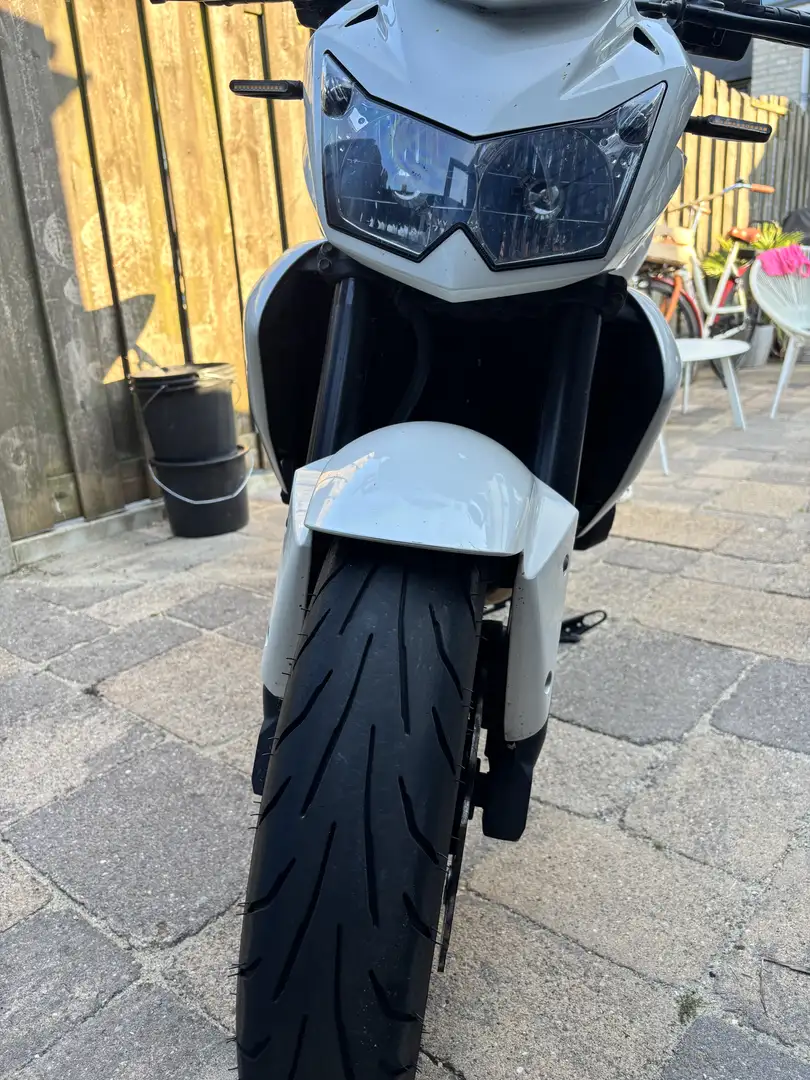 Kawasaki Z 750 Wit - 2