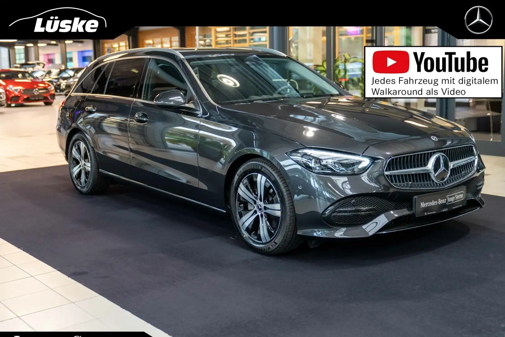 Mercedes-Benz C 180 C 180 T AVANTGARDE Anhängevorrichtung Totwinkel Grau - 1