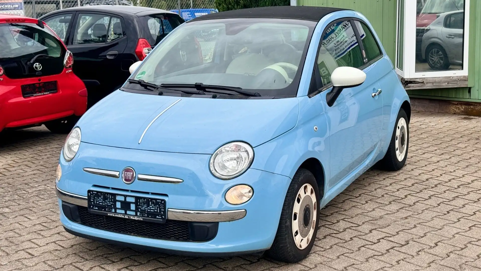 Fiat 500C 0.9 TwinAir Happy Birthday Edition C Bleu - 1