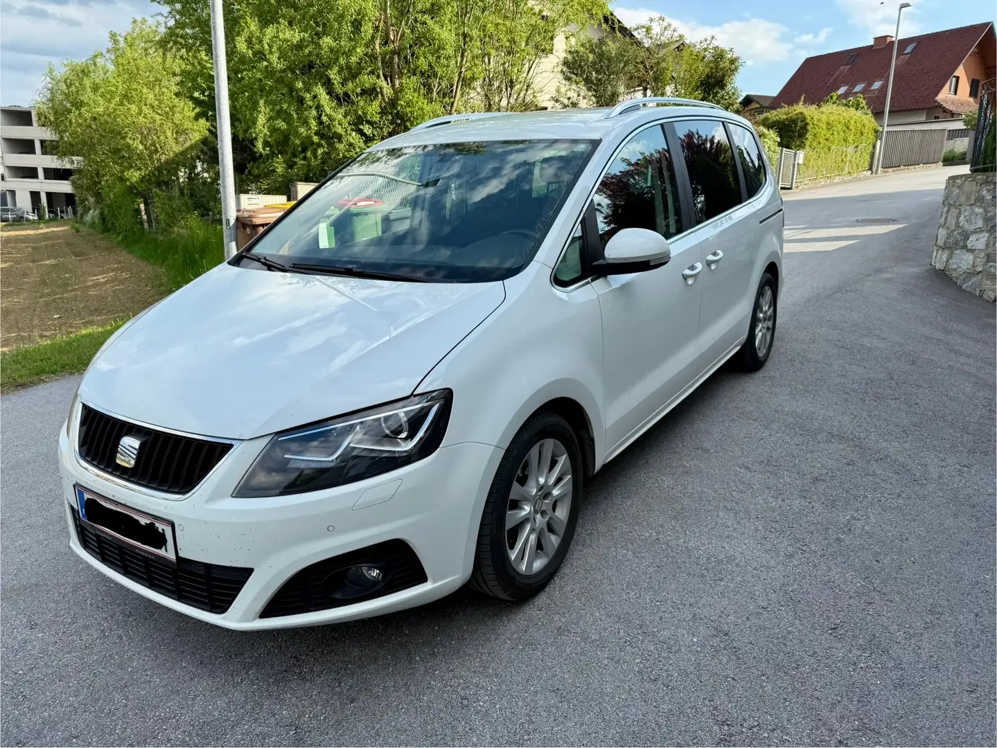 SEAT Alhambra Alhambra Executive 2,0 TDI CR Executive Weiß - 1