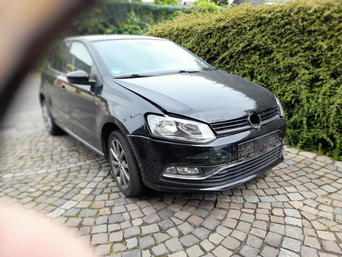 Volkswagen Polo Fresh BMT Klima SHZ Alu leichter Parkschaden Siyah - 2