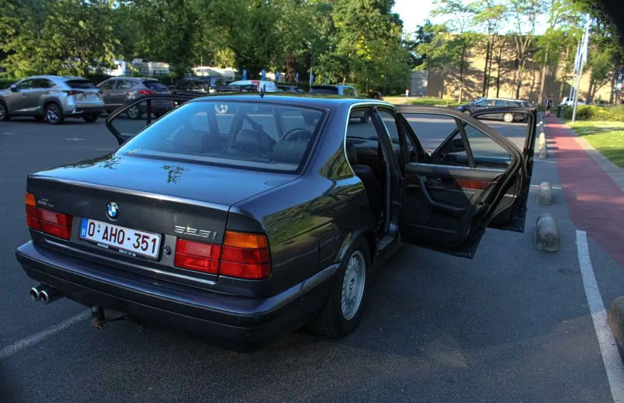 BMW E34 525I (Fjordgrau), foto 4