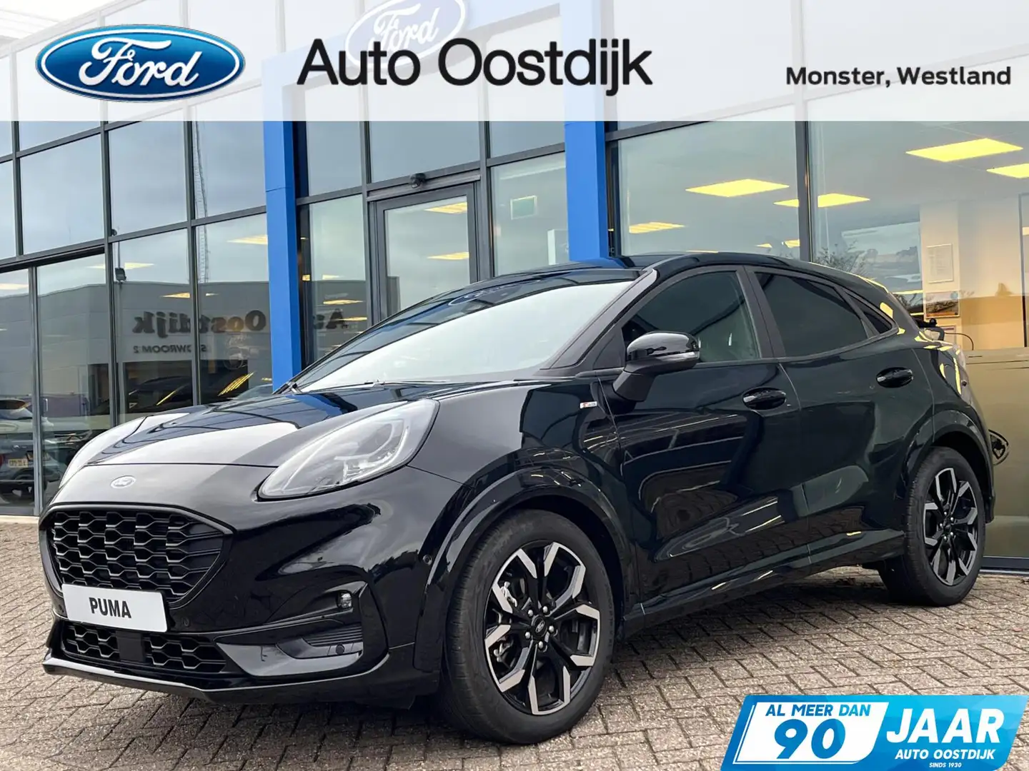 Ford Puma 1.0 EcoBoost Hybrid ST-Line X 155PK Winterpack Cam Schwarz - 1