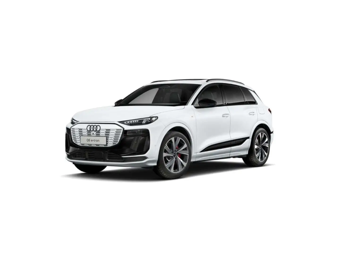 Audi Q6 e-tron performance S line Weiß - 2