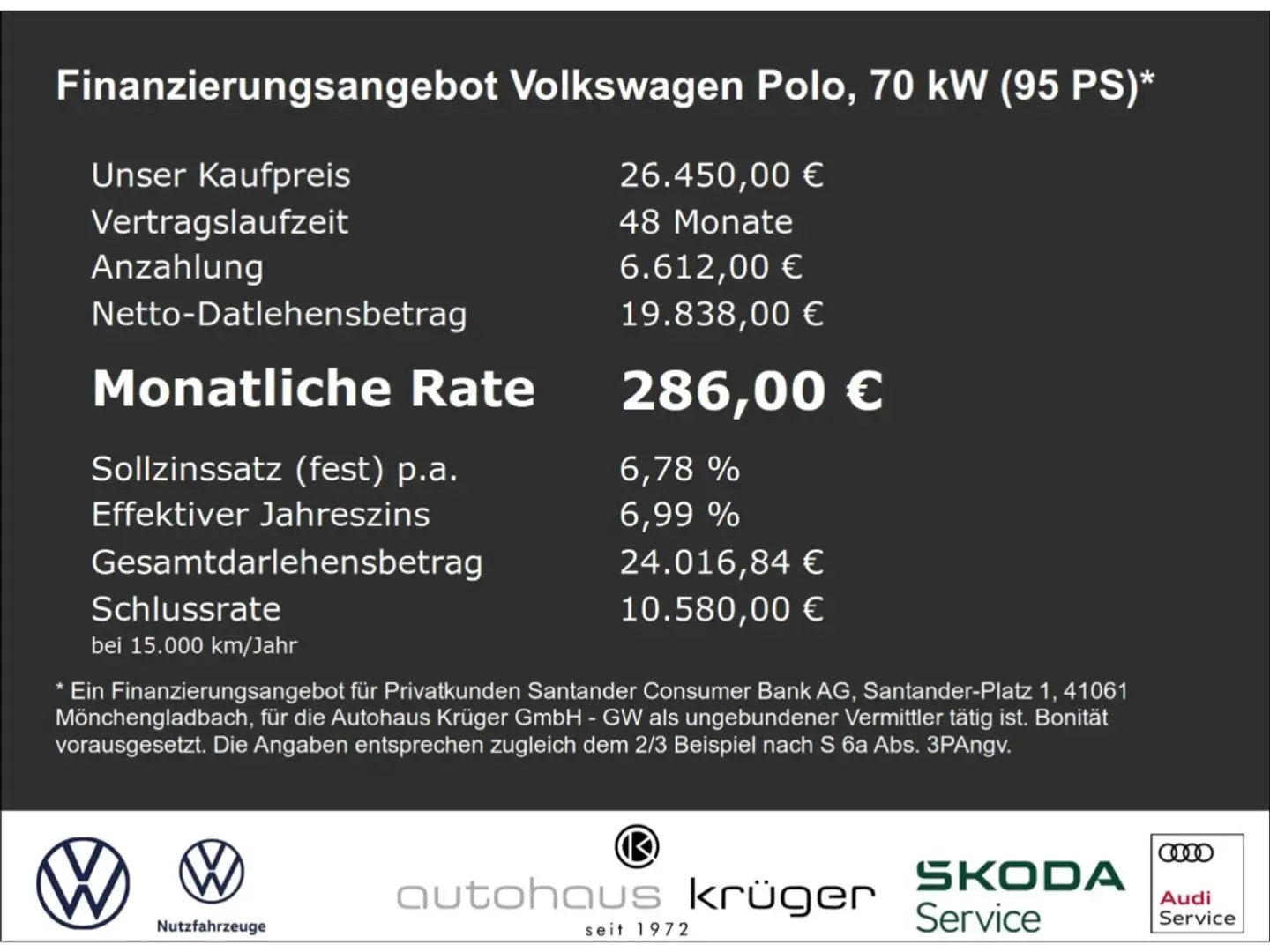 Volkswagen Polo 1,0 TSI DSG Goal Navi Digitales Cockpit Klimaautom Weiß - 2