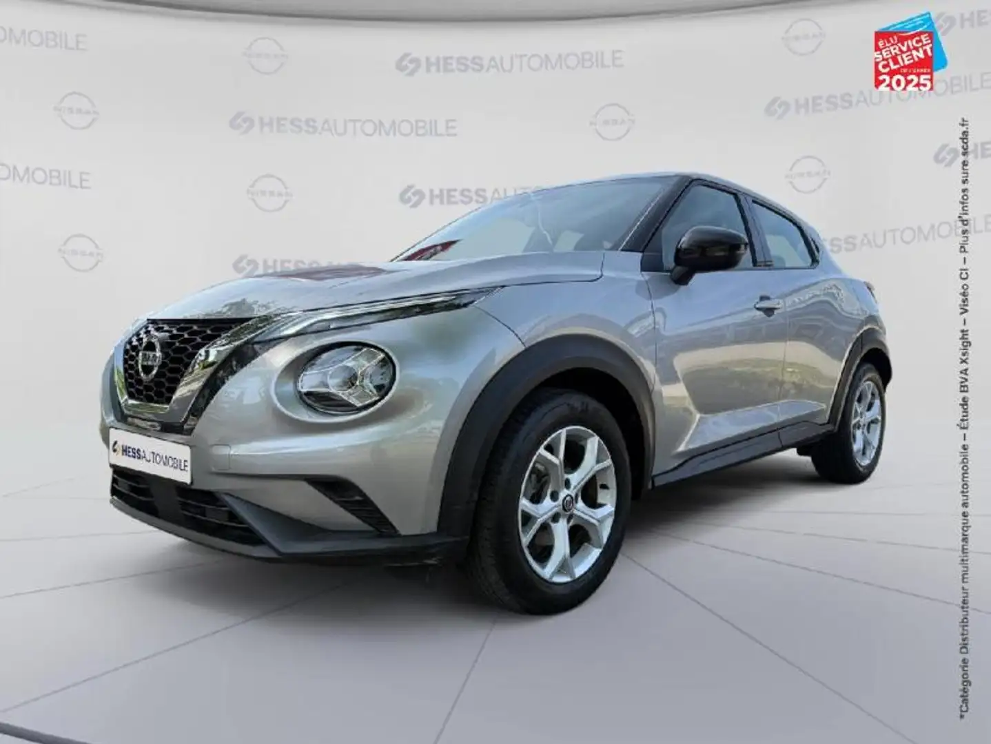Nissan Juke 1.0 DIG-T 117ch Acenta Camera Gris - 1