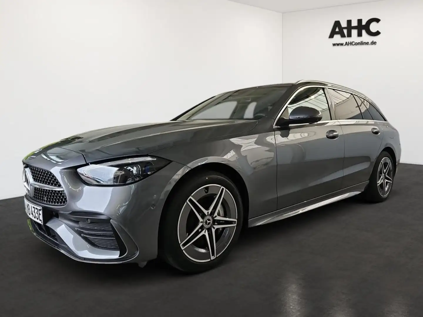 Mercedes-Benz C 300 e T + AMG+AHK+ASSISTENZ+DIGITAL+PANORAMA + Grau - 1