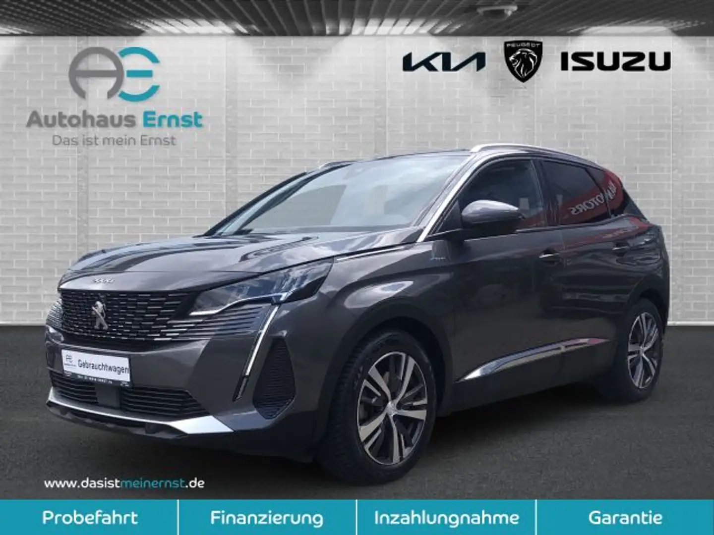 Peugeot 3008 Hybrid 225 e-EAT8 Allure Pack Grau - 1