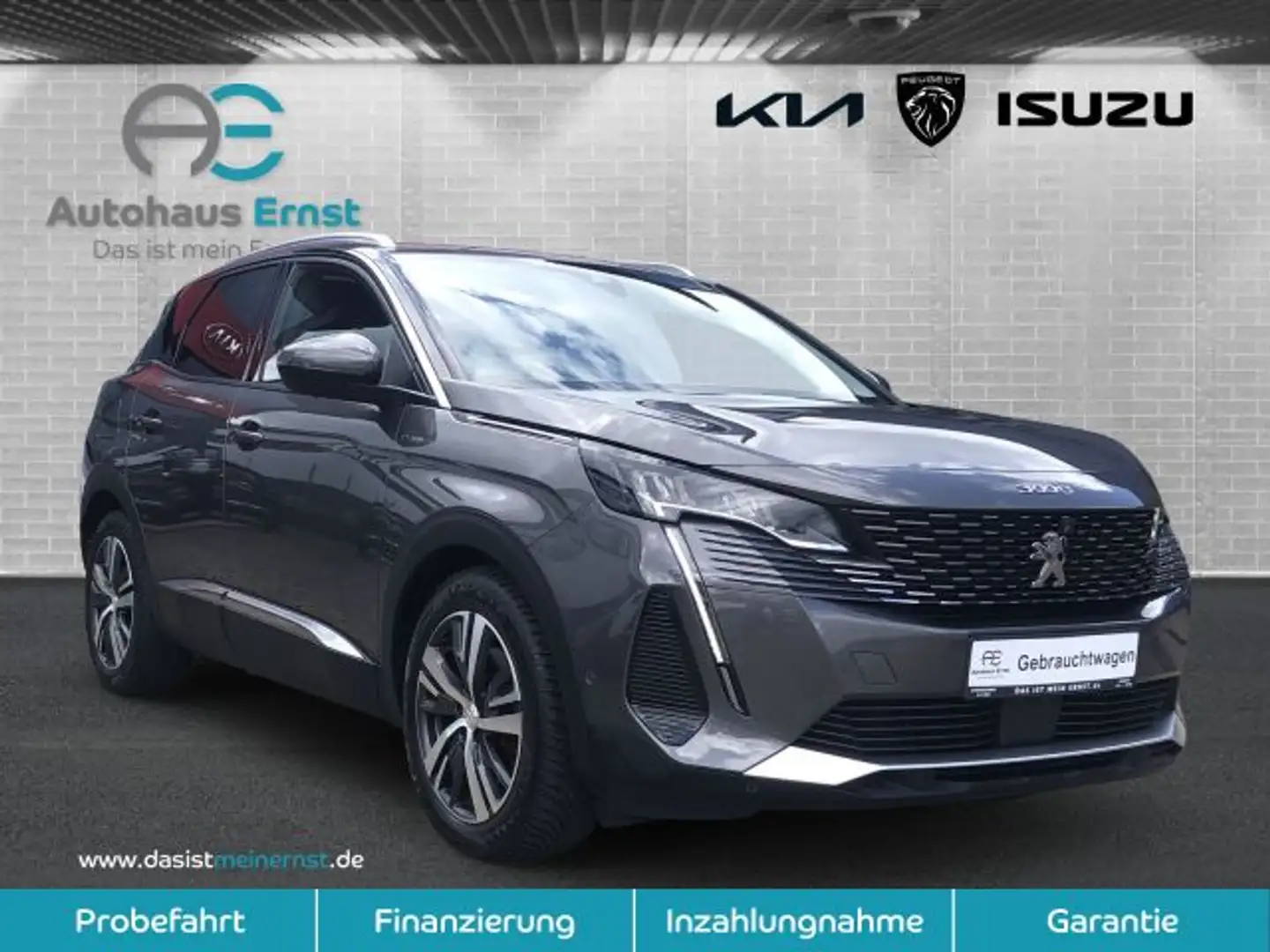 Peugeot 3008 Hybrid 225 e-EAT8 Allure Pack Grau - 2