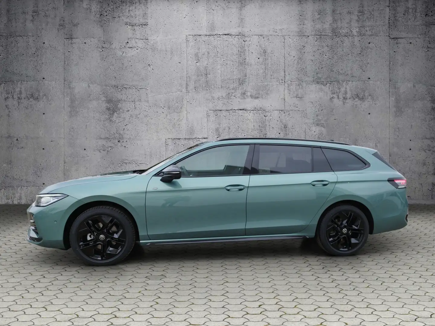 Volkswagen Passat Variant R-line 2.0 TDI DSG Black/IQ.DRIVE/PANO KLIMA LED Grün - 2