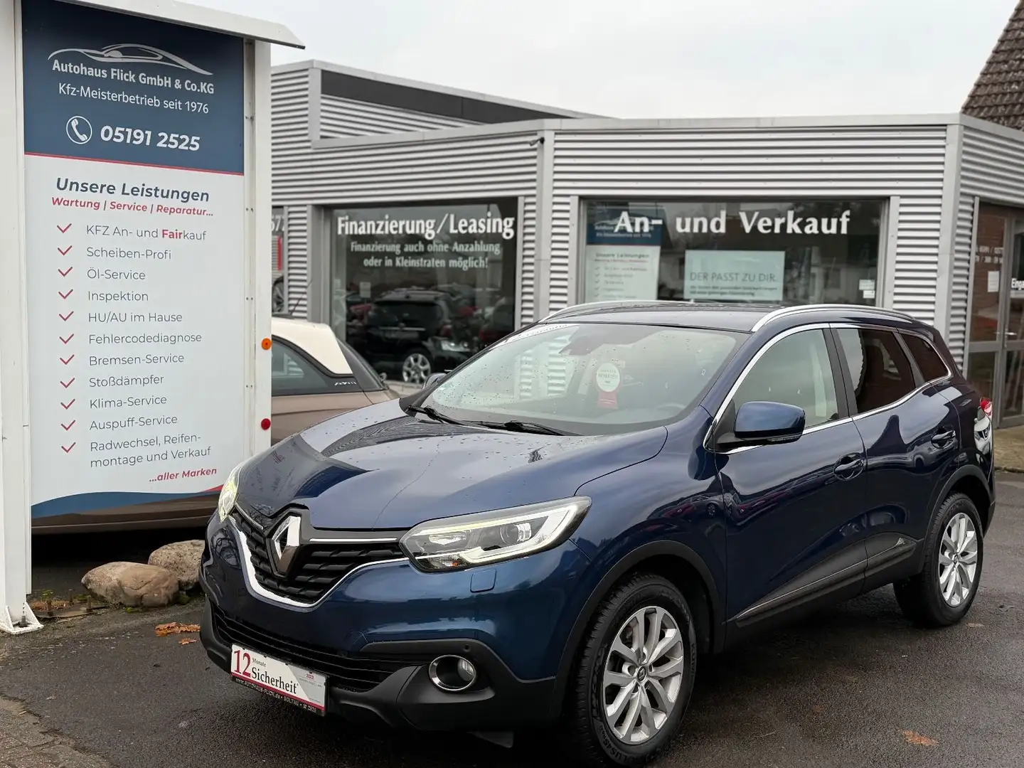 Renault Kadjar Experience/Navi/Keyless/LED/Klima/Alu/PDC Bleu - 1