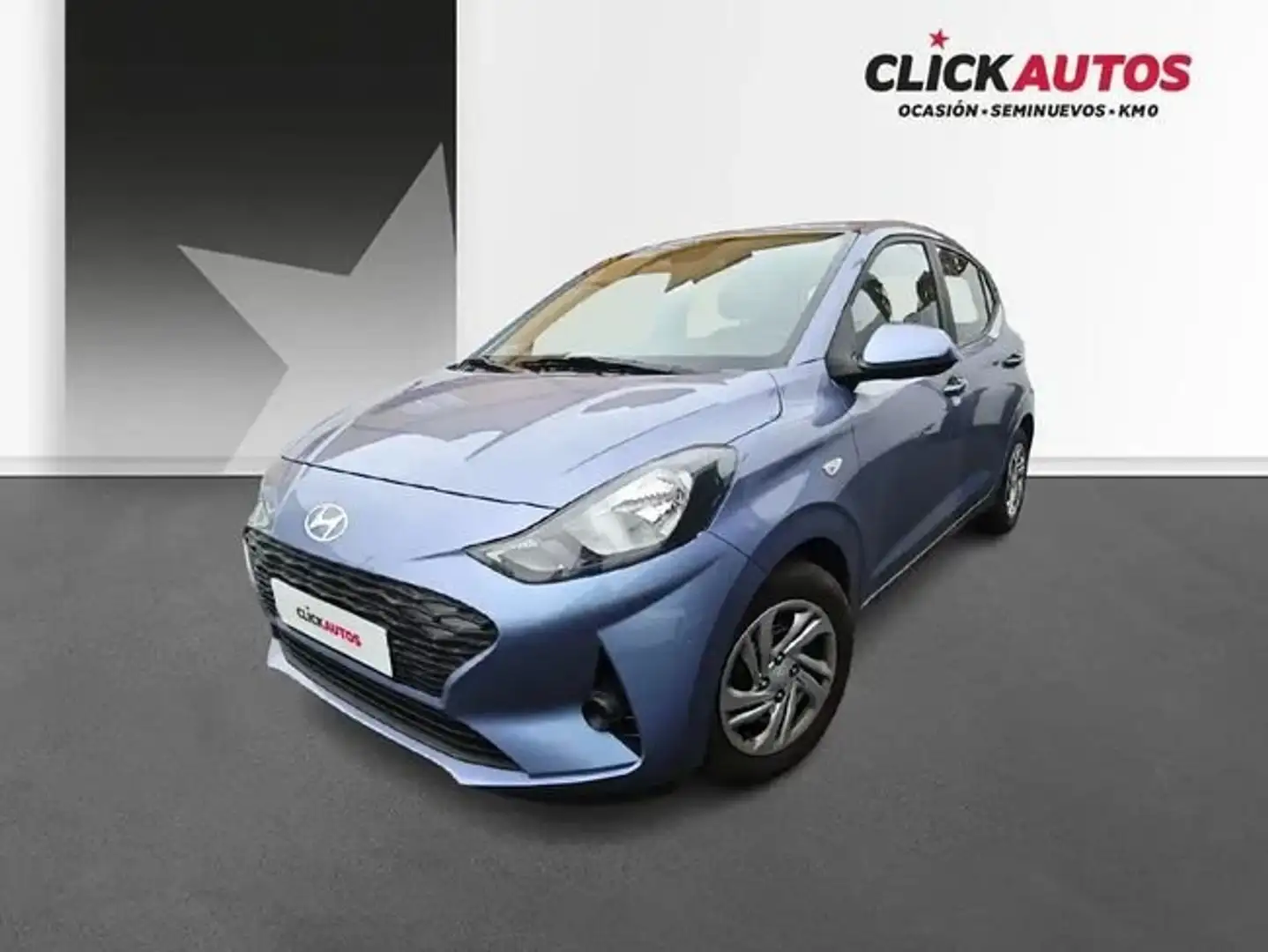 Hyundai i10 1.2 MPI 79CV Sense AT Azul - 1