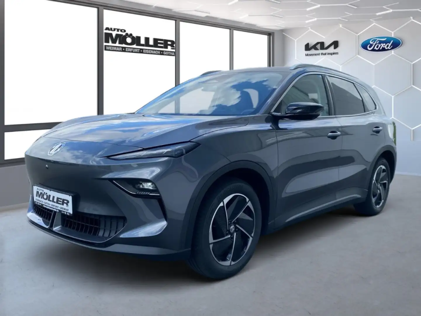 MG MGS5 EV Luxury Long Range 64kWh Leder 360°LED WP Navi Grau - 2