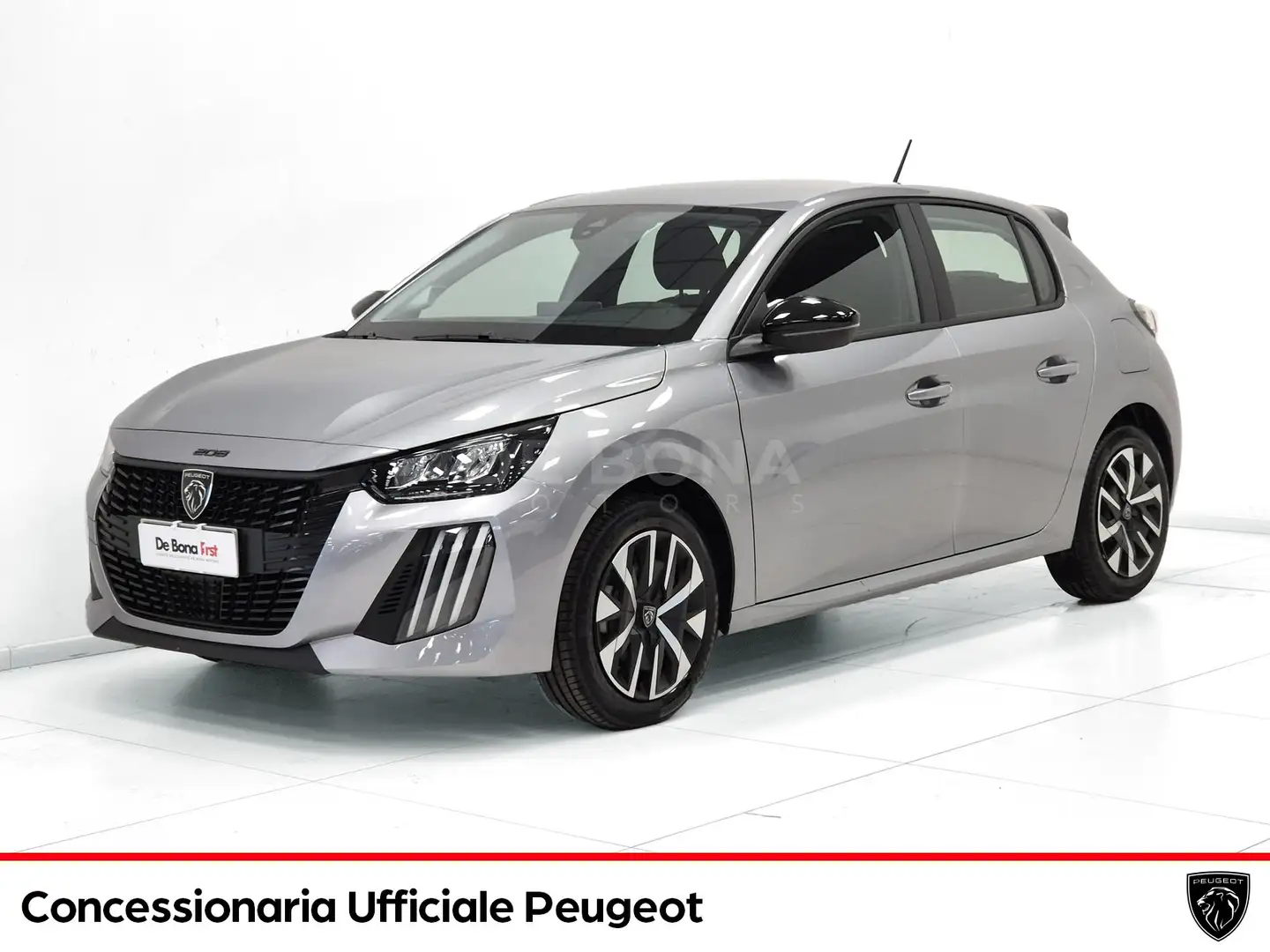 Peugeot 208 Hybrid 100 e-DCS6 Active Grigio - 1