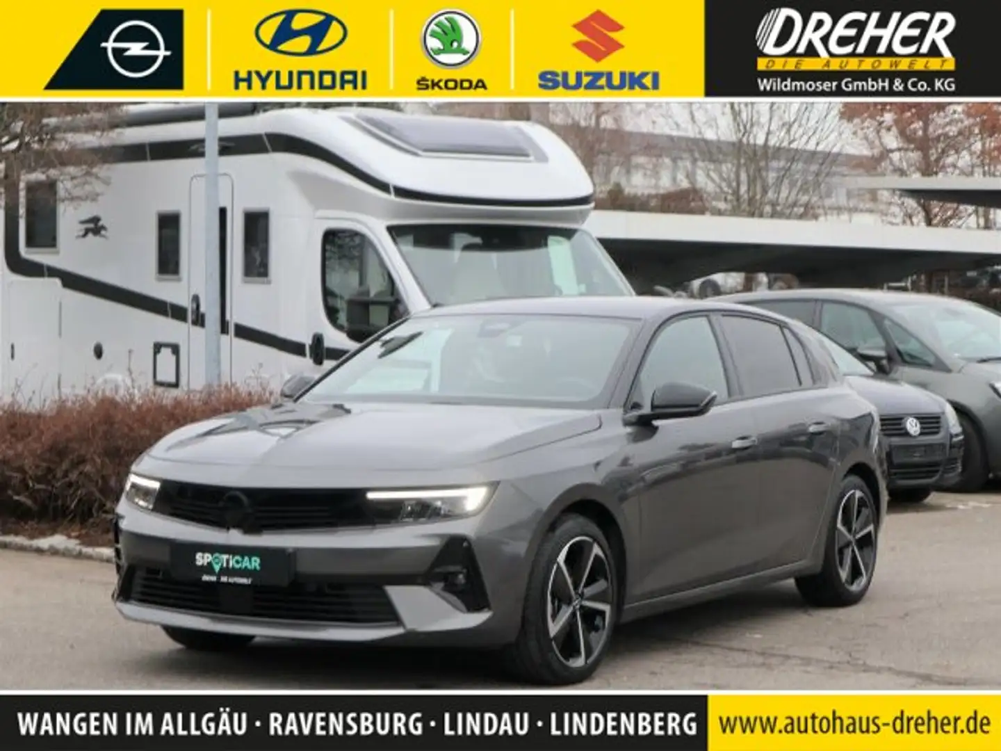 Opel Astra Astra GS Line Navi/Klima/360°-KAM/DAB/Sitzhzg. Grau - 1