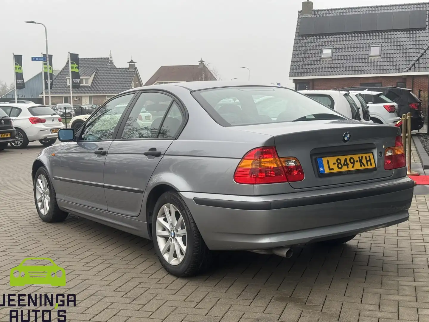 BMW 316 3-serie 316i Black&Silver II Youngtimer met Climat Grijs - 2