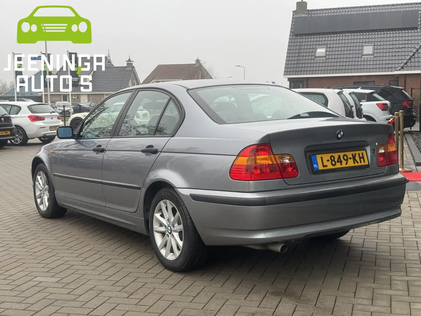 BMW 316 3-serie 316i Black&Silver II Youngtimer met Climat Grijs - 2