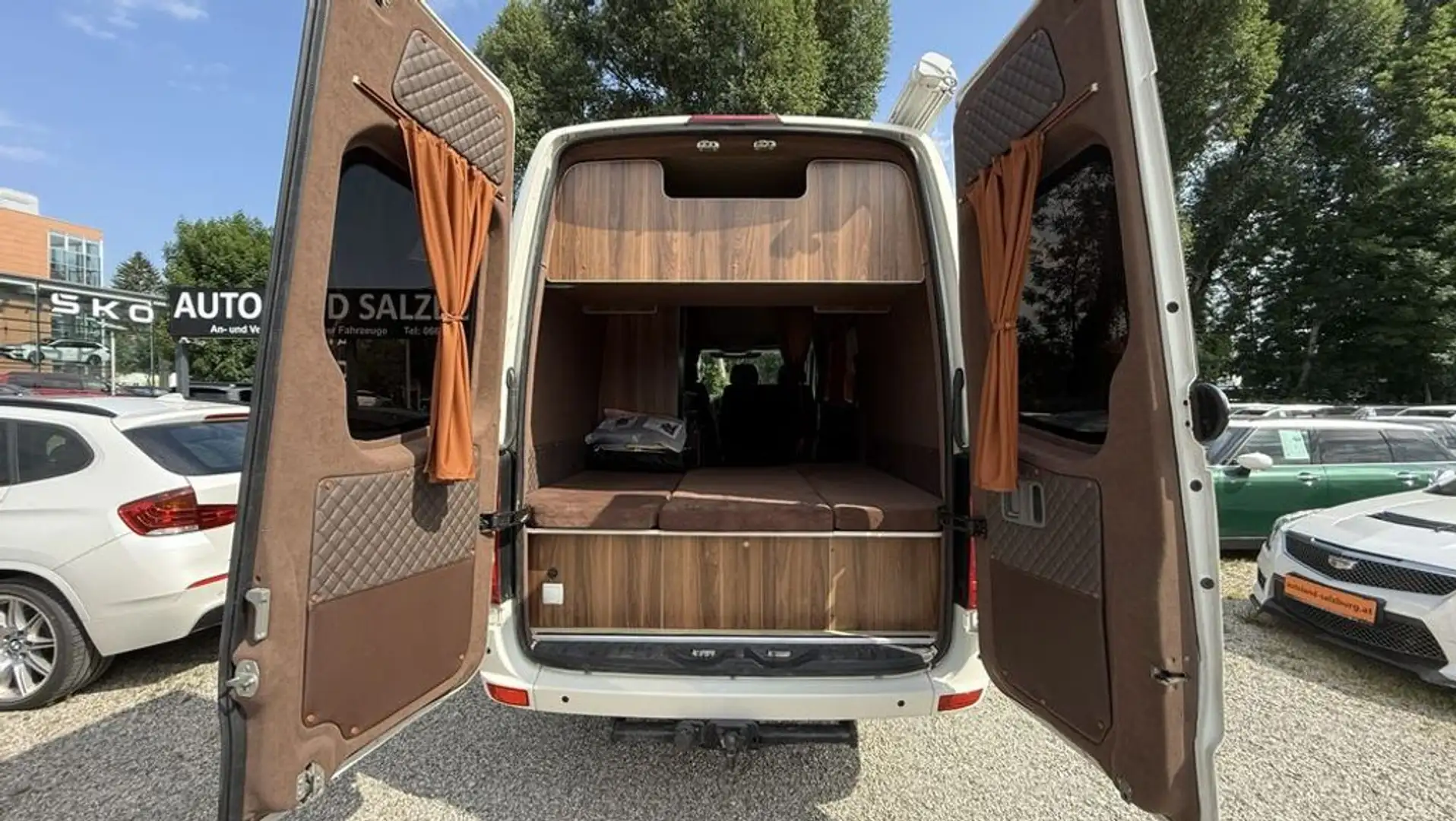 Volkswagen Crafter *Traum Wohnmobil Umbau Solar WIE NEU! Grau - 1