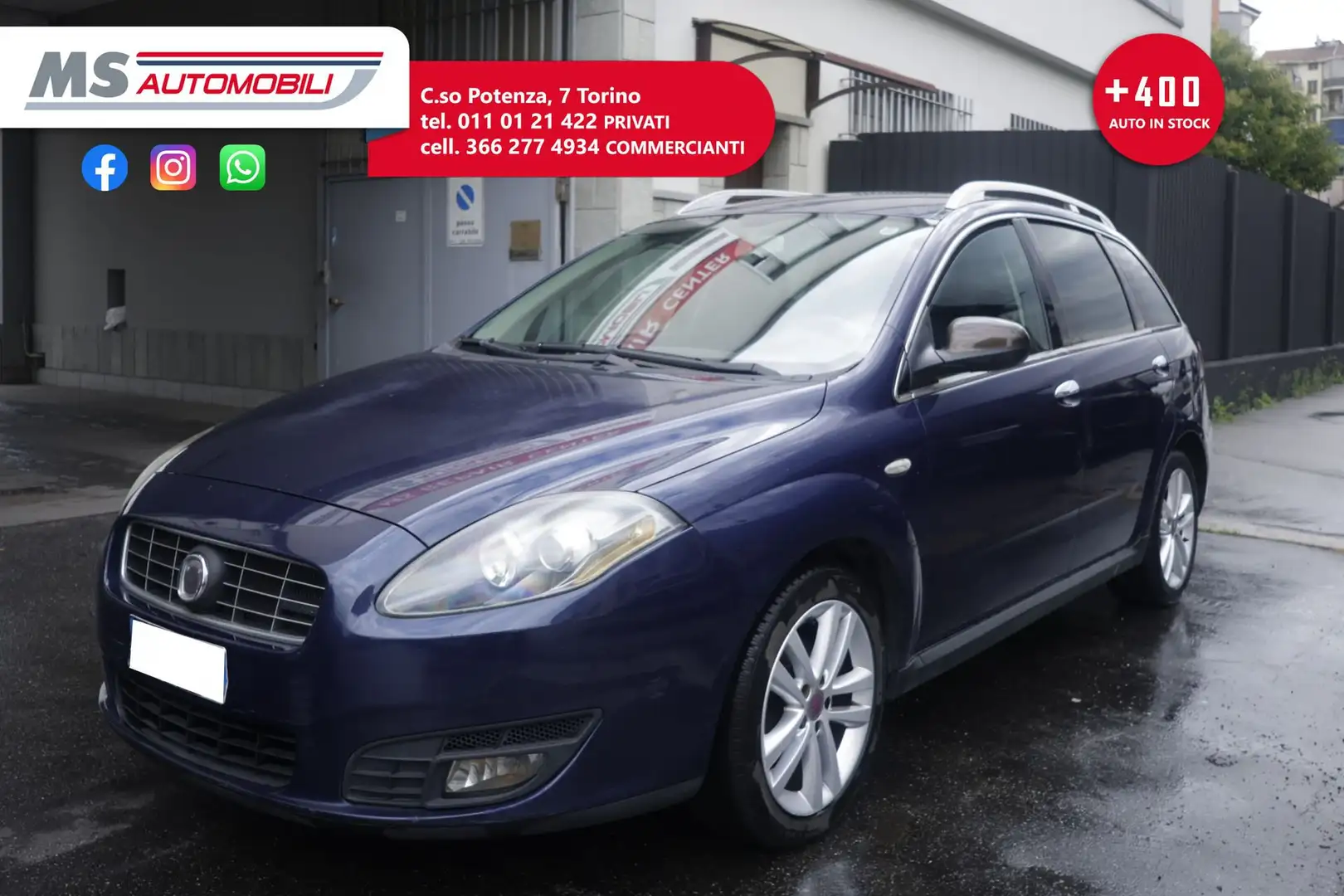 Fiat Croma FIAT Croma 1.9 Multijet Emotion Unicoproprietario Bleu - 1