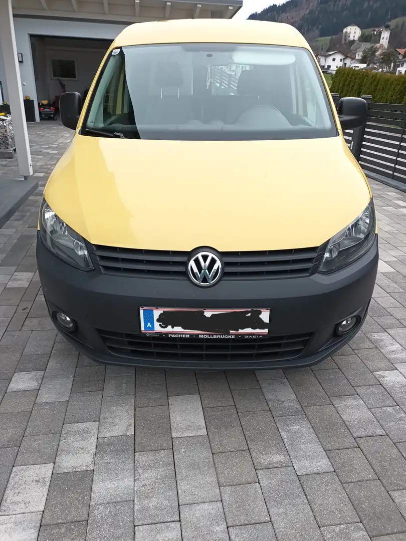 Volkswagen Caddy Van Gelb - 1