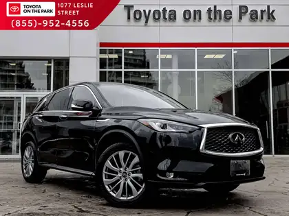Black 2024 INFINITI QX50 SUV / Crossover All-Wheel Drive Automatic