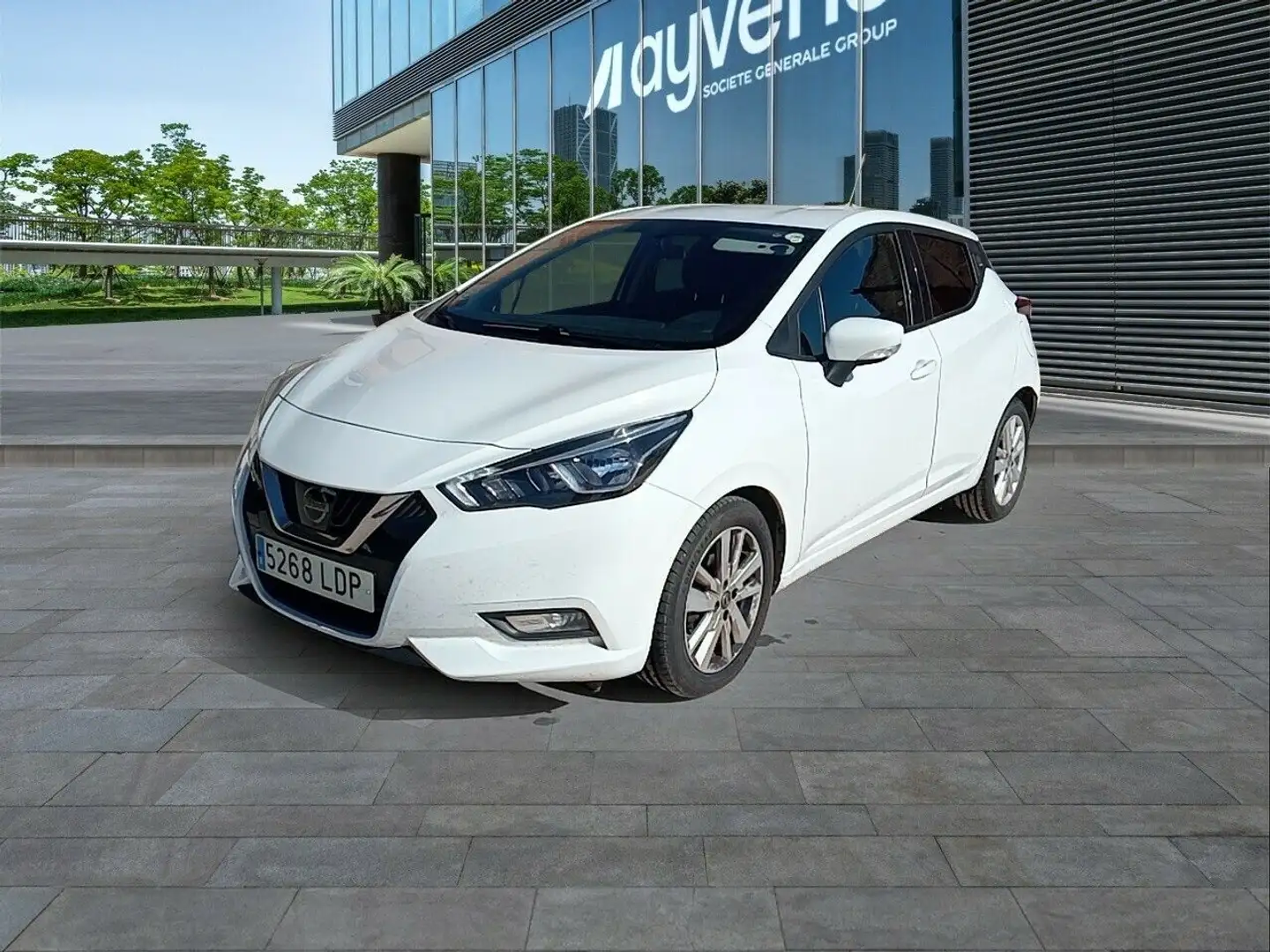 Nissan Micra IG-T Acenta 92 Blanc - 1