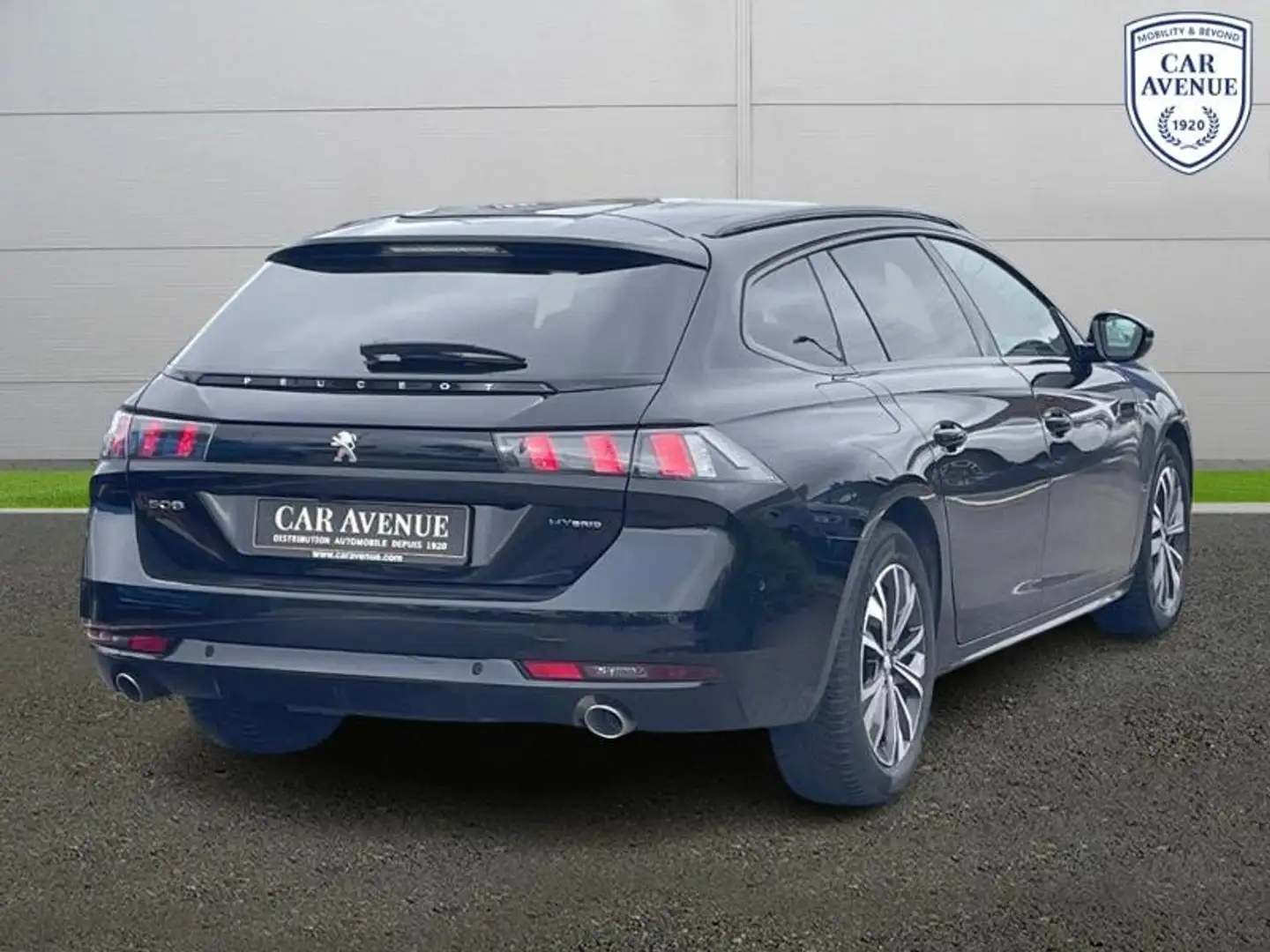 Peugeot 508 HYBRID 225ch Allure Pack e-EAT8 Noir - 2