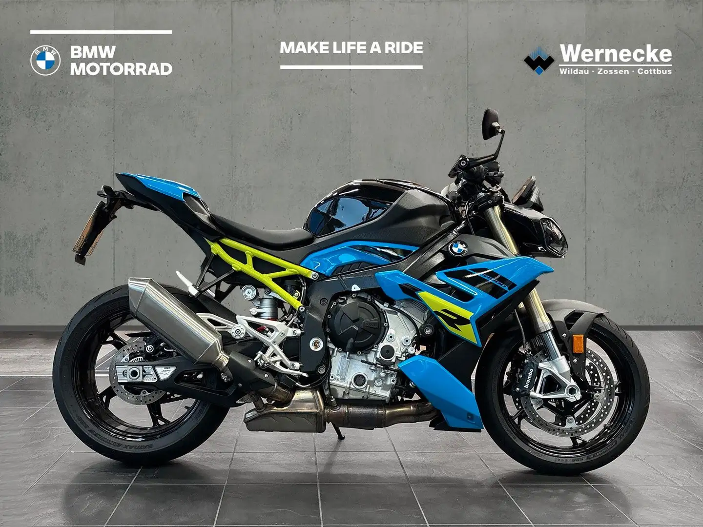 BMW S 1000 R Style Sport Blu/Azzurro - 1