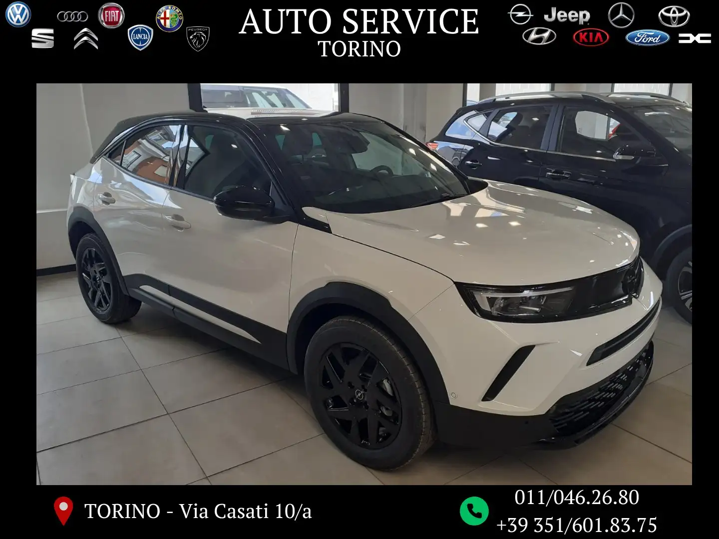 Opel Mokka 1.2 t GS 100cv KM0 08/2025 Bianco - 1