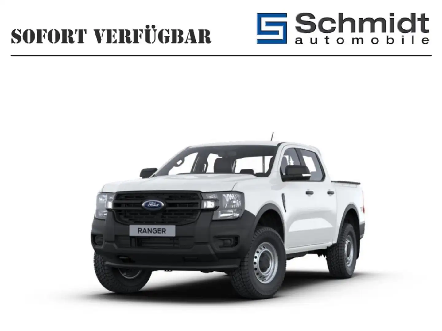 Ford Ranger XL DK 2,0L Eblue 170PS M 4X4 Weiß - 1
