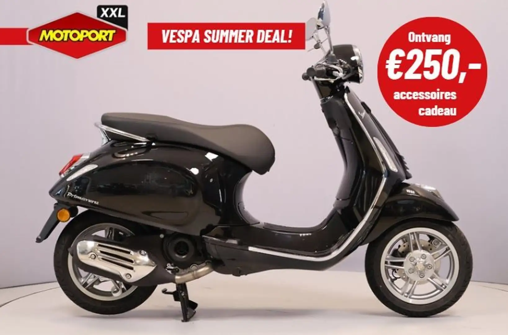 Vespa Primavera 45KM/H Noir - 1