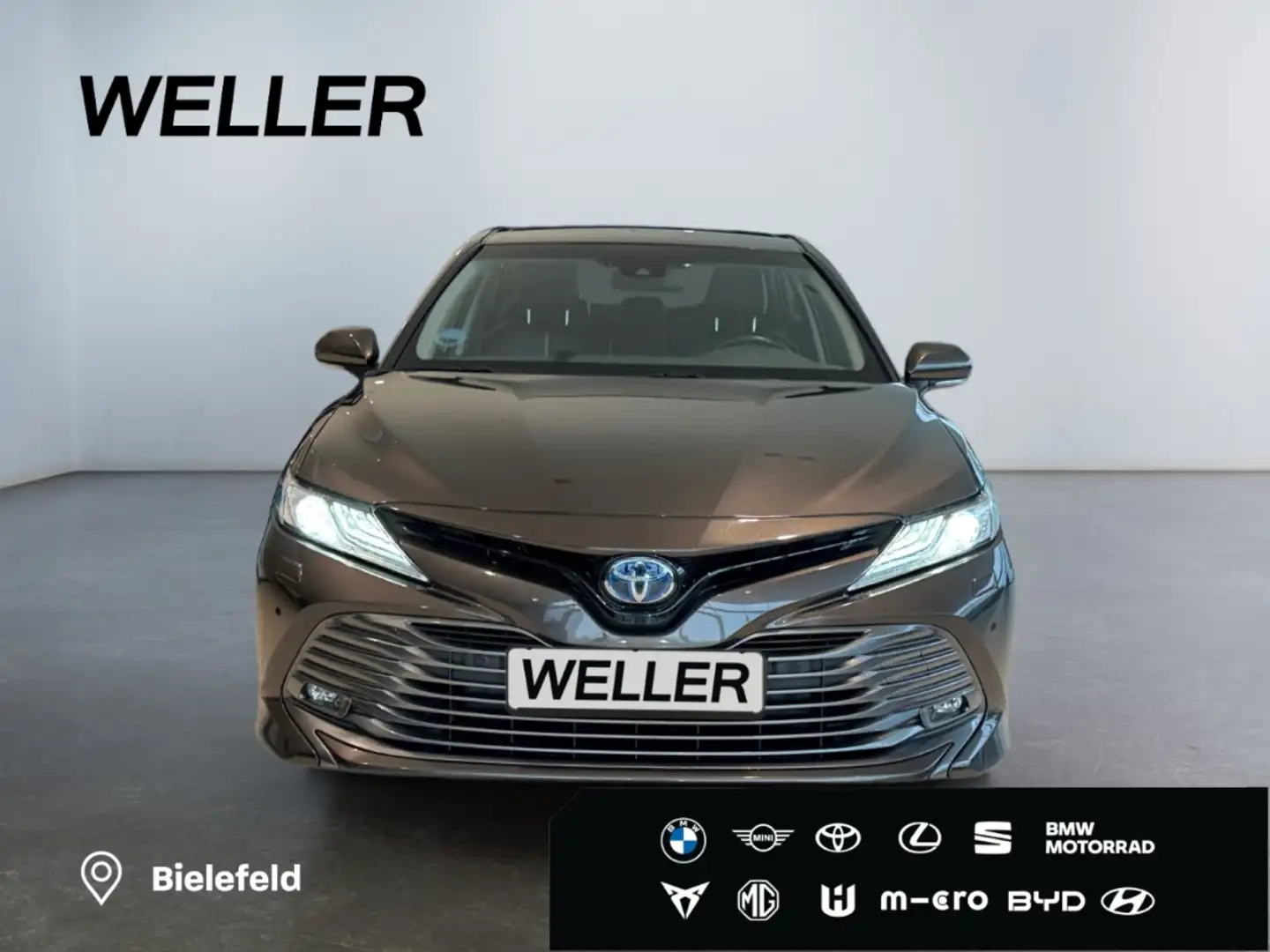 Toyota Camry Hybrid Executive *LED*RCam*Leder*Navi*SHZ* Brun - 2