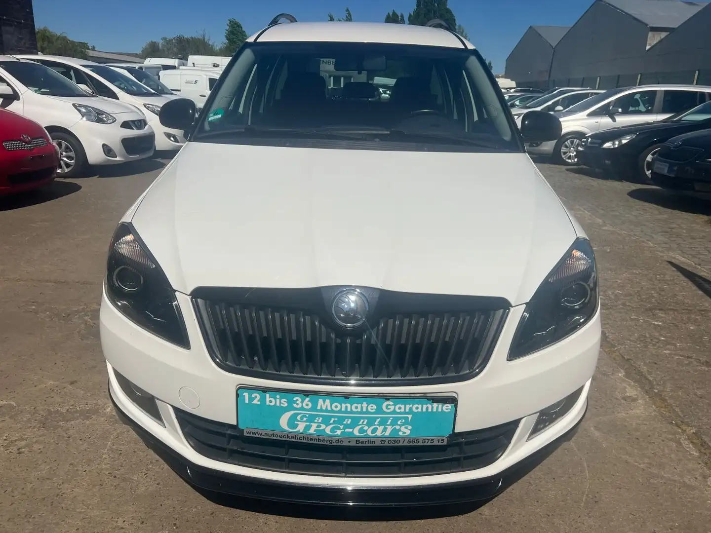 Skoda Roomster Noire  Klimaaut.+Sitzh.+Pdc Weiß - 2