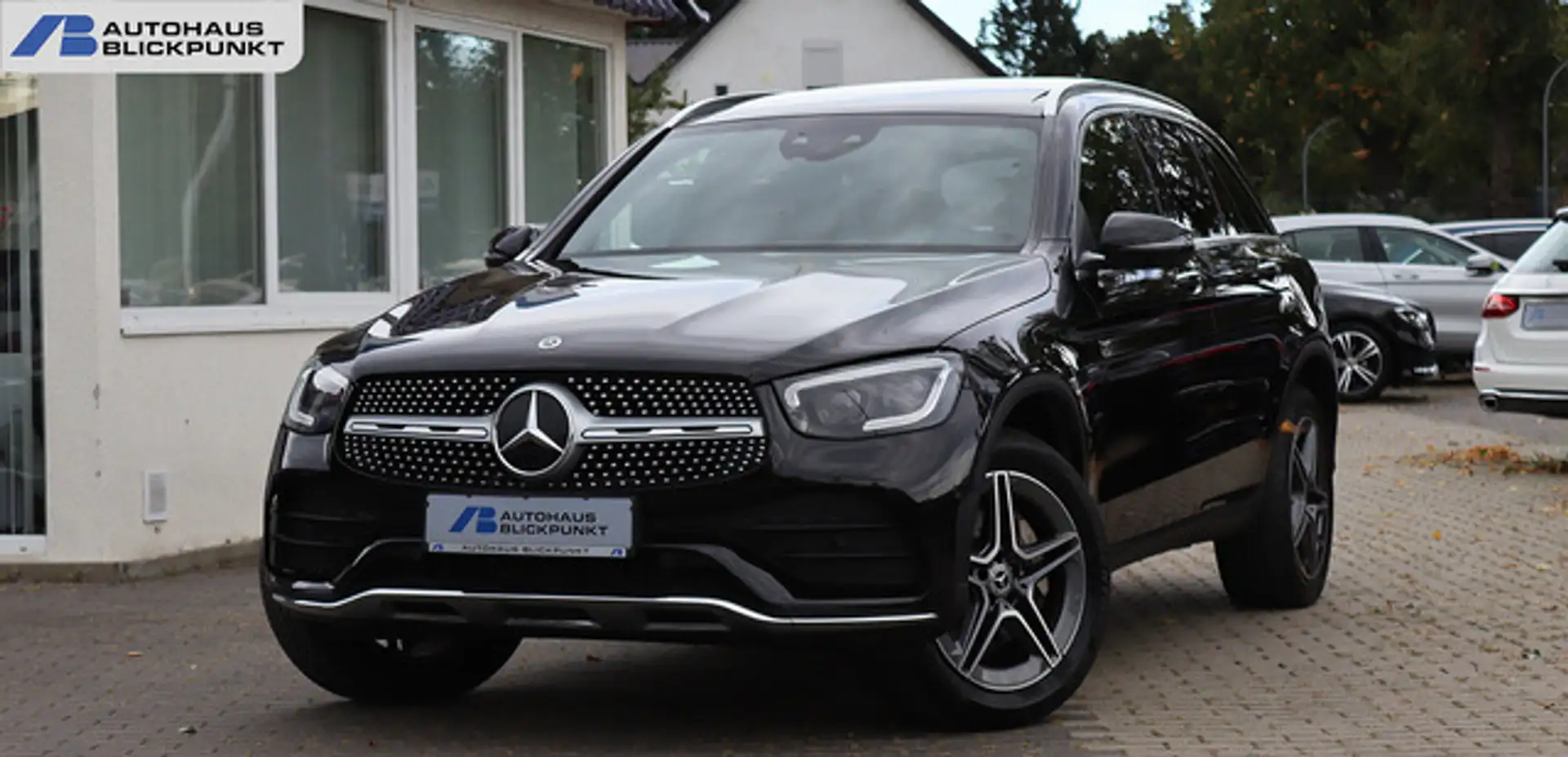 Mercedes-Benz GLC 300 e 4M 3x AMG KAM360+PANO+MEMORY+DigiTacho Nero - 1