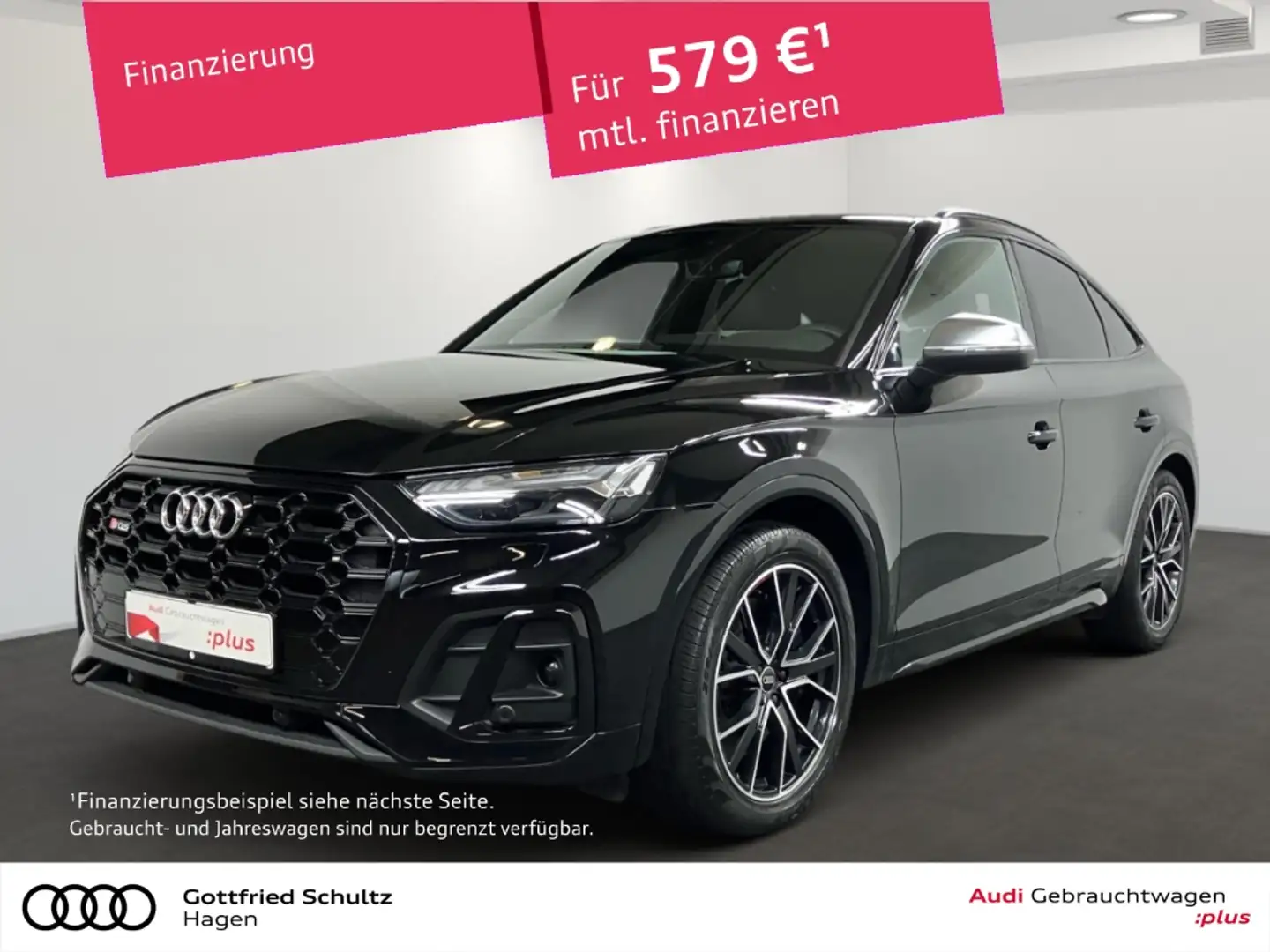 Audi SQ5 Sportback TDI qu. tiptr. MATRIX NAV PAN LEDER Schwarz - 1