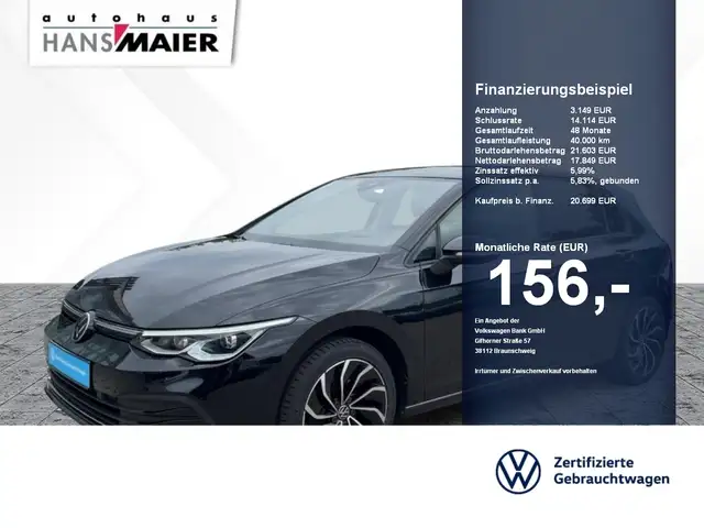 Volkswagen Golf 8 Lim. Active TDI Navi Pano HuD StdHz LED