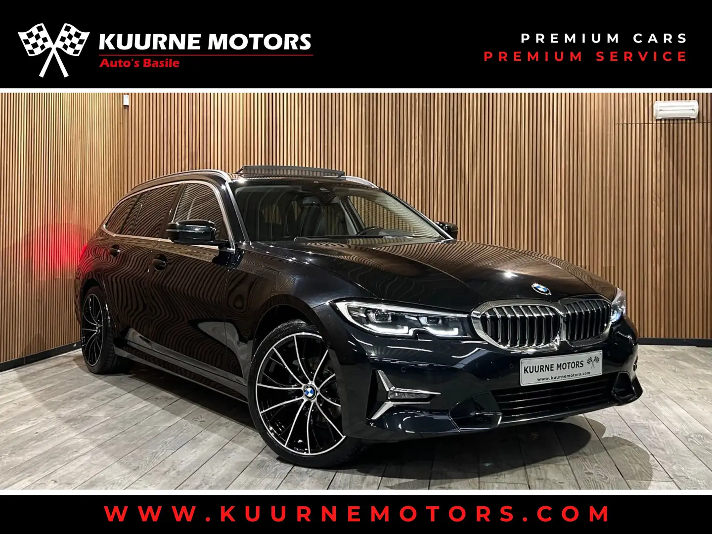 BMW 318 dA Touring Alu19"/Pano/SportZet/Cam *1j garantie* Black - 1