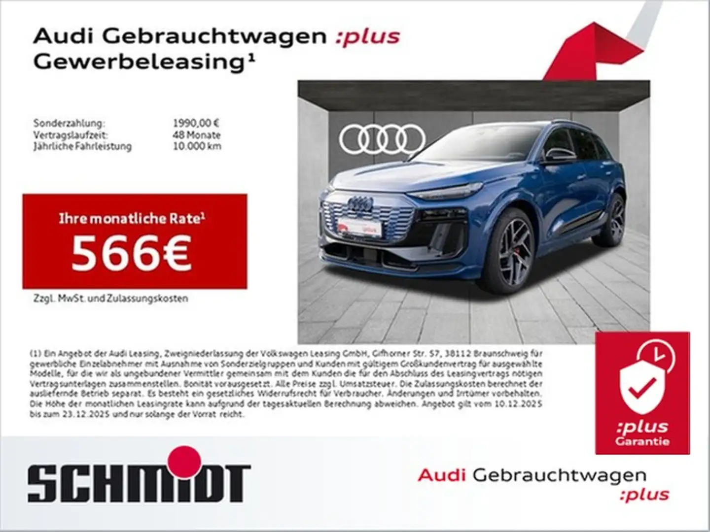 Audi SQ6 e-tron Edition One Pano LM21 Luftfed. Matrix LED Tech ... Blau - 1
