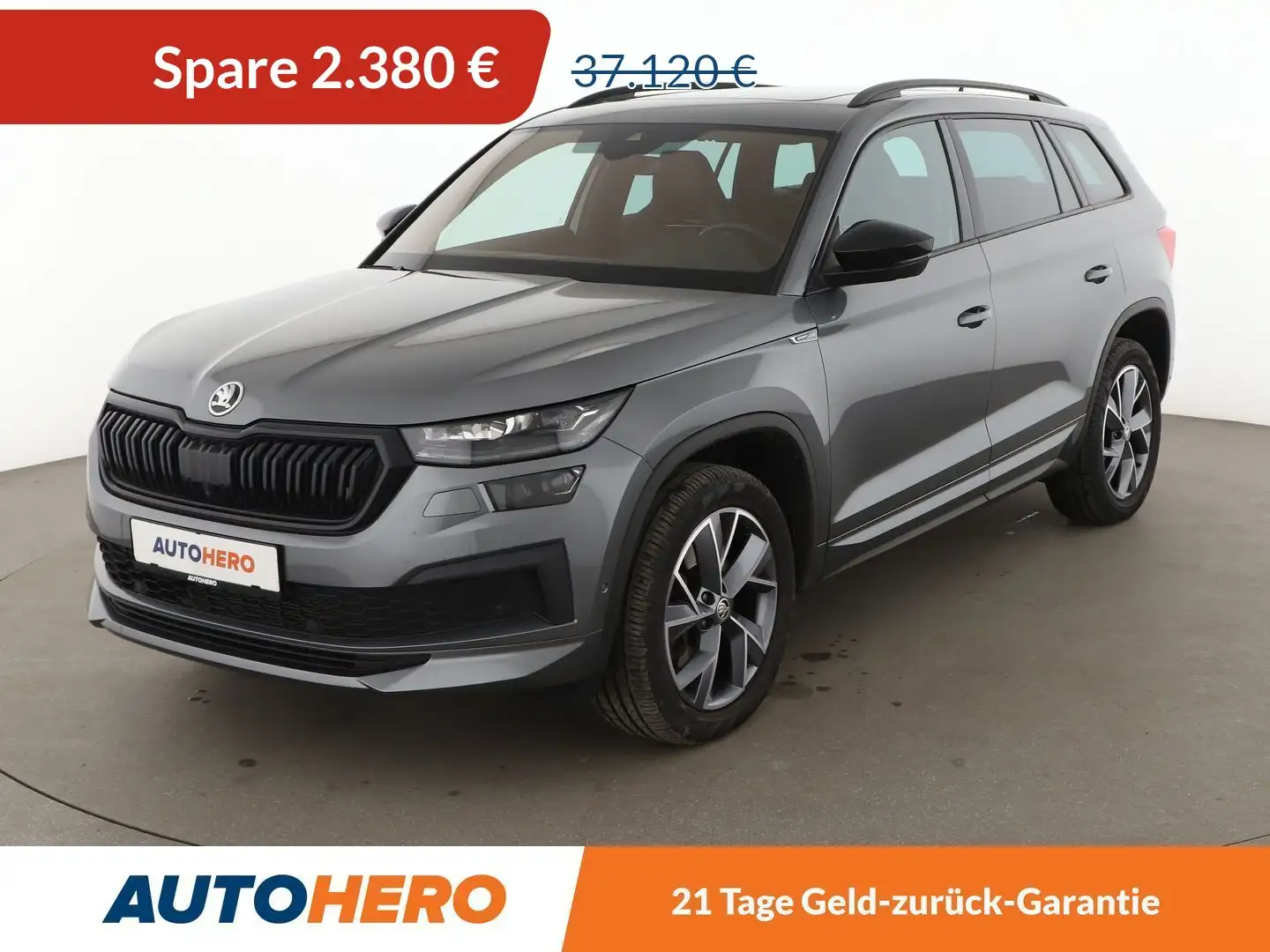 Skoda Kodiaq 2.0 TDI Sportline 4x4 Aut.*NAVI*LED*360* Gri - 1