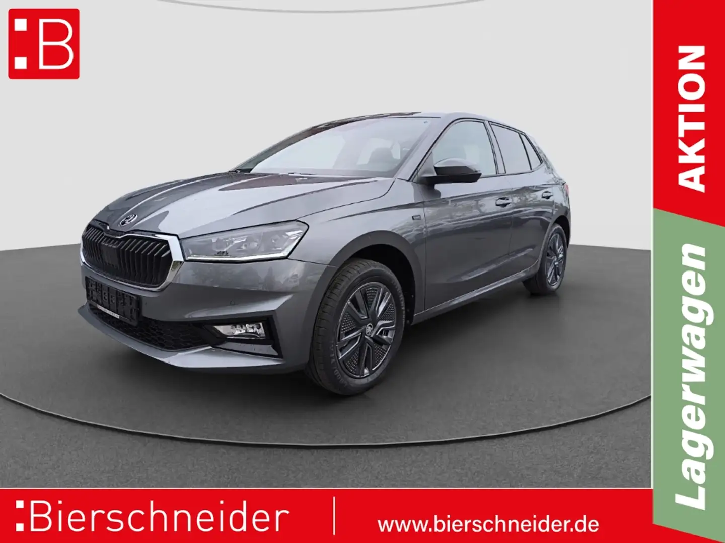 Skoda Fabia 1,0 TSI Tour KLIMA SH PDC SMART-LINK LED Szary - 1