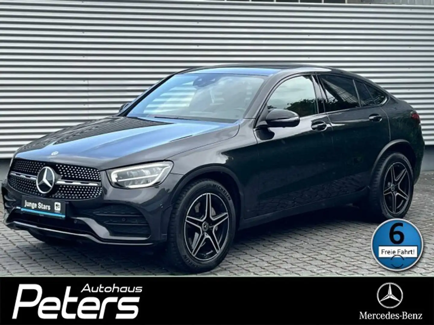 Mercedes-Benz GLC 300 GLC 300 d 4MATIC Coupé AHK/Distronic/Kamera/LED Gris - 1